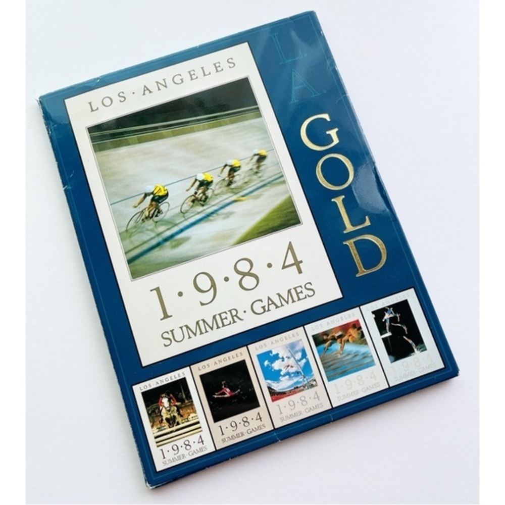 RARE Summer Games Olympics 1984 Los Angeles Postcards New Vintage